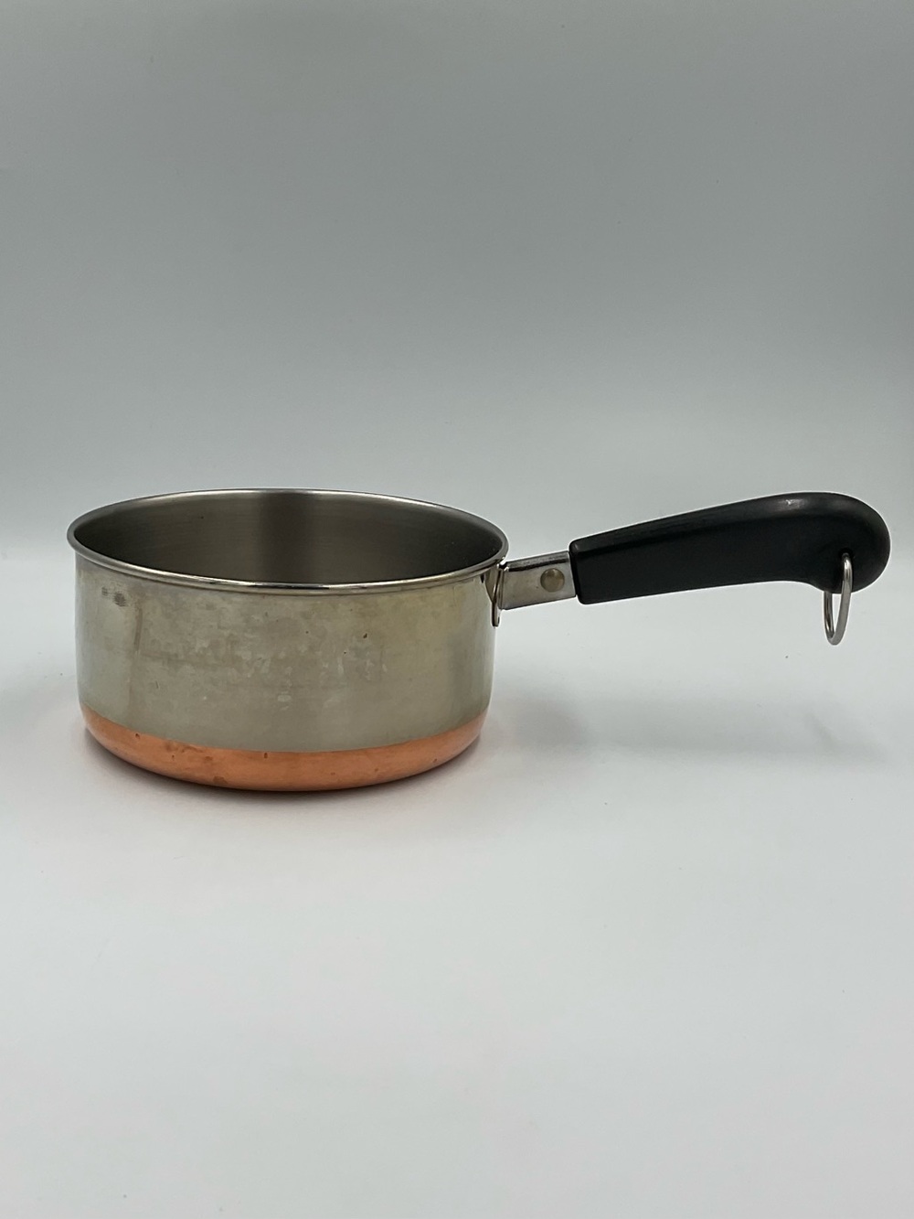 Vintage 1qt 1801 Revere Ware Copper-clad Stainless Steel Saucepan -No Lid